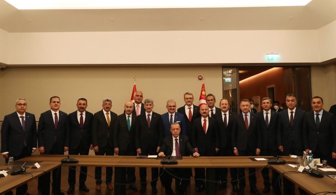 Cumhurbaşkanı Erdoğan Başkanlığında Ahlat’ta Bölge Valiler Toplantısı
