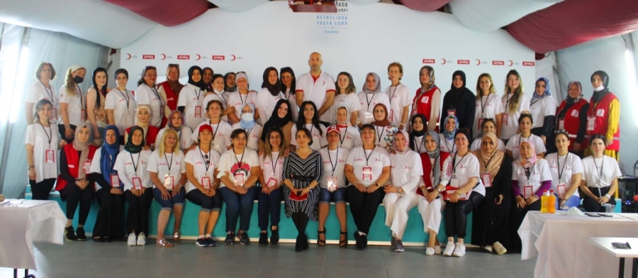Türk Kızılay Kadın Teşkilatı Tematik Çalışma Kampı’na İlçemizden Katılım.