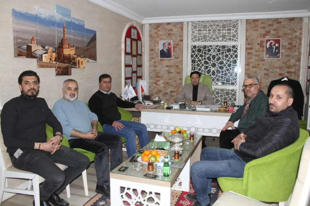 Doğubayazıt Arkoz Çimento Fabrikası A.Ş. Genel Müdürü Dr. Cengiz ÇELİK Gazeteciler gününü kutladı
