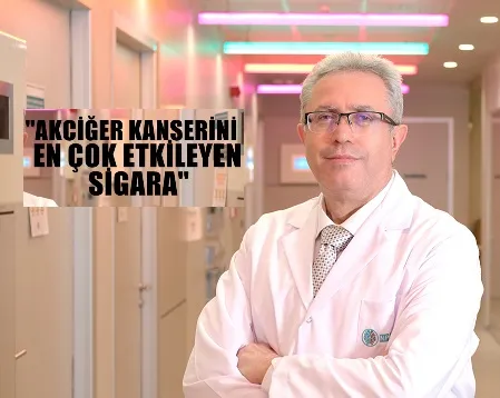 Prof. Dr. Aytaç Atamer, “Akciğer kanserini en çok etkileyen sigara…”