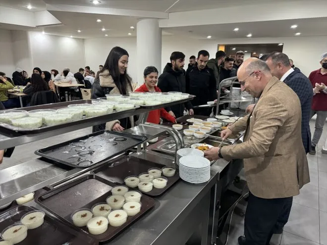 Ağrı İbrahim Çeçen Üniversitesi’nde öğrencilere ücretsiz iftar veriliyor
