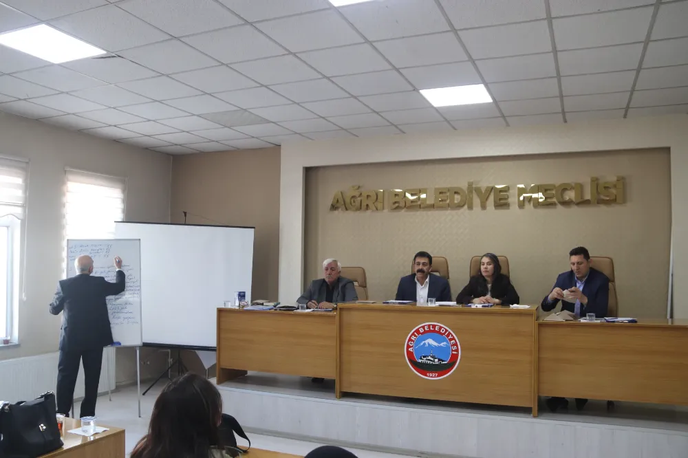 Yerel Seçimleri Sonrası Ağrı Belediyesi İlk Meclis Toplantısını yaptı