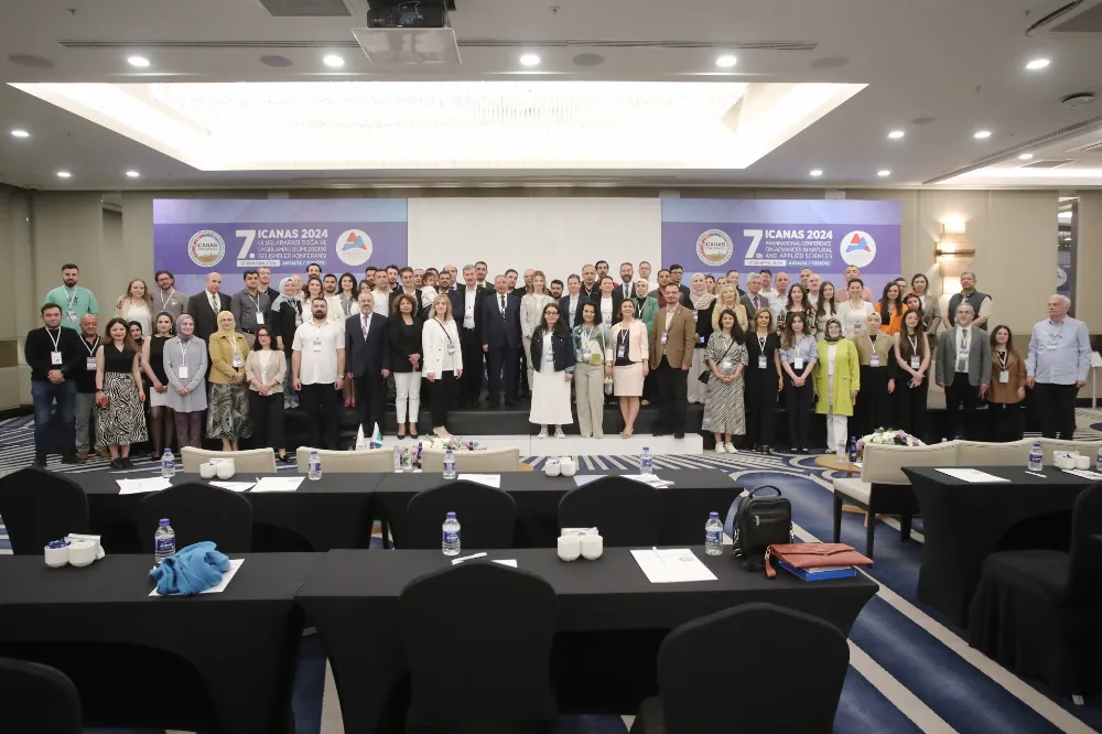 7. Uluslararası Doğa ve Uygulamalı Bilimlerdeki Gelişmeler Konferansı (ICANAS 2024) Başladı