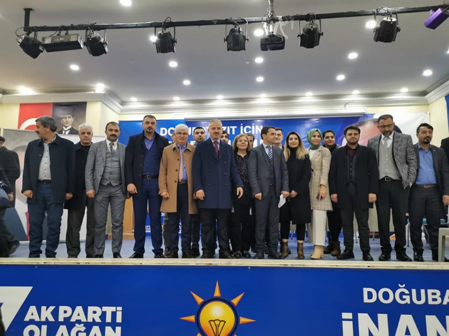 Doğubayazıt Ak Parti 7.Olağan İlçe Kongresi Yapıldı