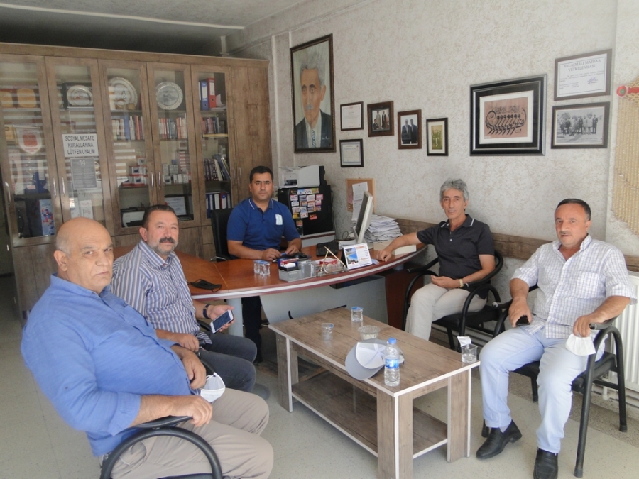 YAZAR MEHMET GÜLTEKİN’İN GAZETEMİZİ ZİYARETİ