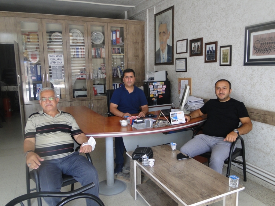 İŞADAMI EMRE SAVRAN’IN GAZETEMİZİ ZİYARETİ