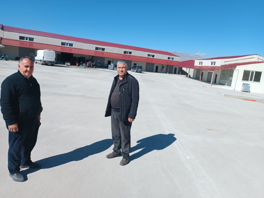 Doğubayazıt Toptancı Sebze ve meyve hali hizmete girdi