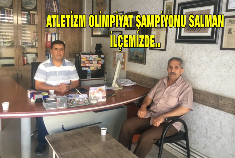 Ağrı eski Gençlik ve Spor il Müdürü Milli Atlet Sadık Salman ilçemizde 