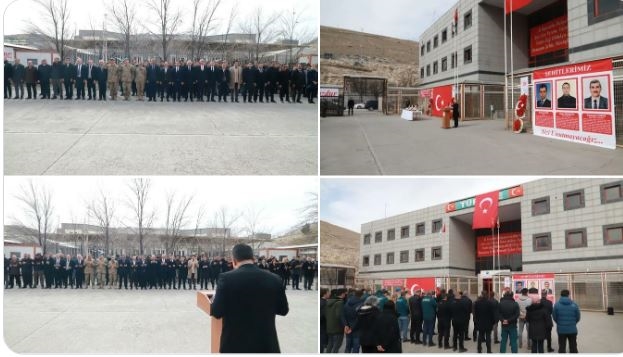 Gürbulak Gümrük Müdürlüğü anma programı düzenlendi