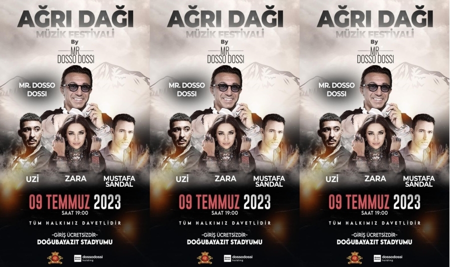  MR.DOSSO DOSSİ AĞRI DAĞI MÜZİK FESTİVALİ