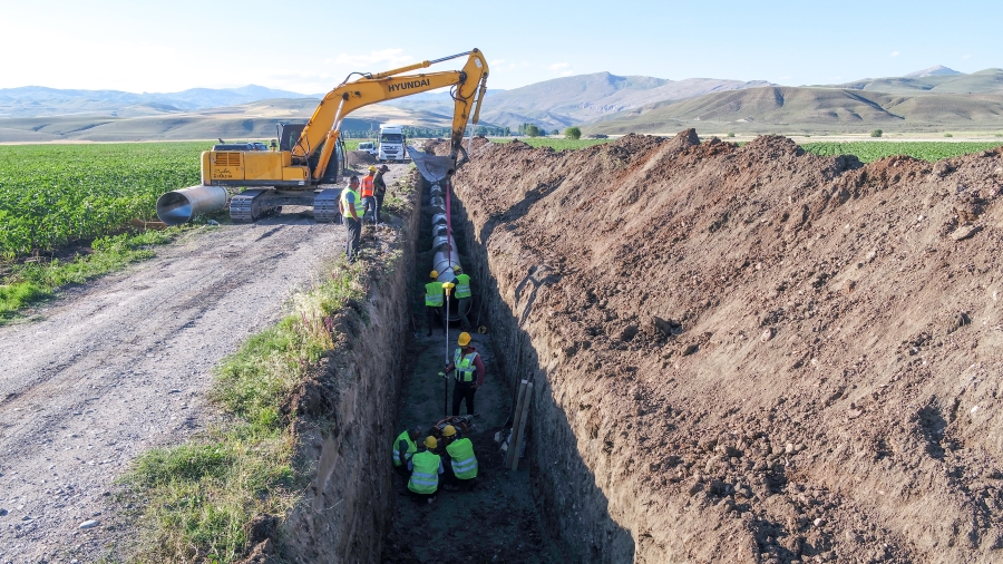 Ağrı Ovası Yazıcı Sulaması 2. kısım işi 2025