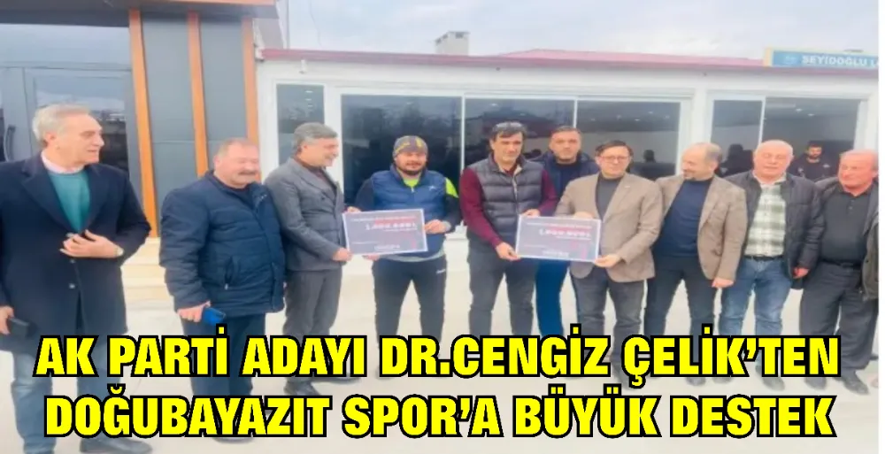 AK PARTİ ADAYI DR.CENGİZ ÇELİK