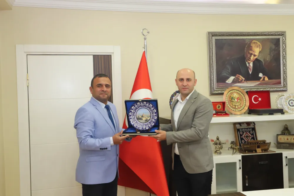 Çevre Şehircilik ve İklim Değişikliği Ağrı İl Müdürü Ferdi İlan Kaymakam Murat Ekinci