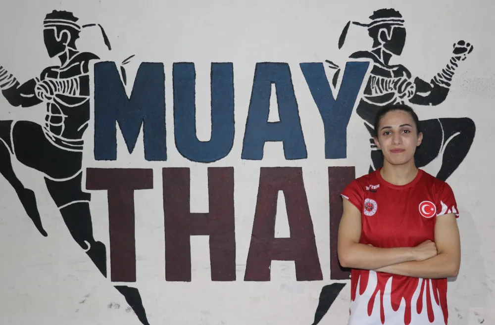 Ağrılı Sibel, zayıflamak için başladığı muaythaide 4 yılda dünya ikincisi oldu