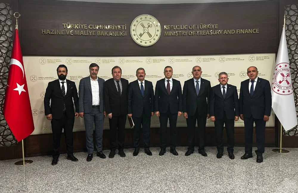 Başkan Can, Hazine ve Maliye Bakan Yardımcısı Dr. İsmail İlhan Hatipoğlu