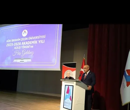  Ağrı İbrahim Çeçen Üniversitesi 2025-2026 Akademik Yılı Açılışı törenle yapıldı