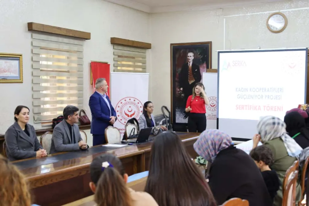 Doğubayazıt’ta Kadın Kooperatifi Üyelerine  “Kadın Kooperatifleri Gelişiyor” kapsamında Pazarlama ve Satış Eğitimi 