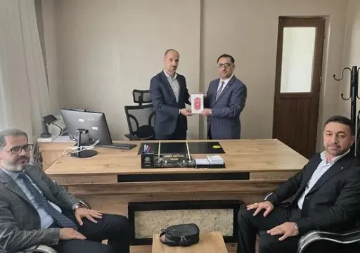 AHİLİK HAFTASINDA ESNAF VE SANATKARLAR ODASINA ZİYARET