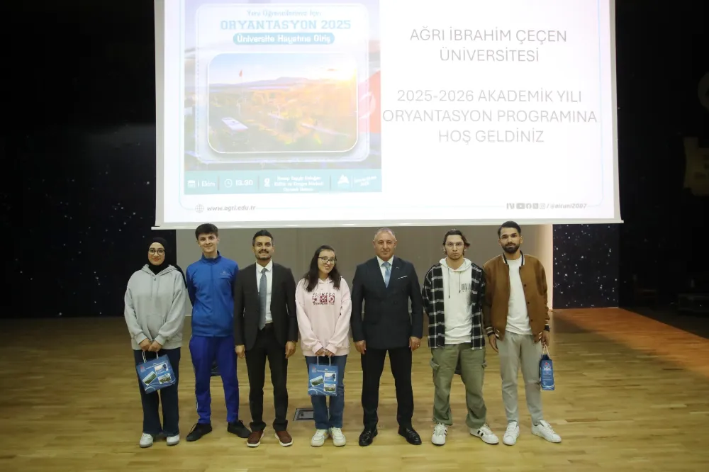 AİÇÜ’de Birinci Sınıf Öğrencilerine Yönelik Oryantasyon Programı Düzenlendi