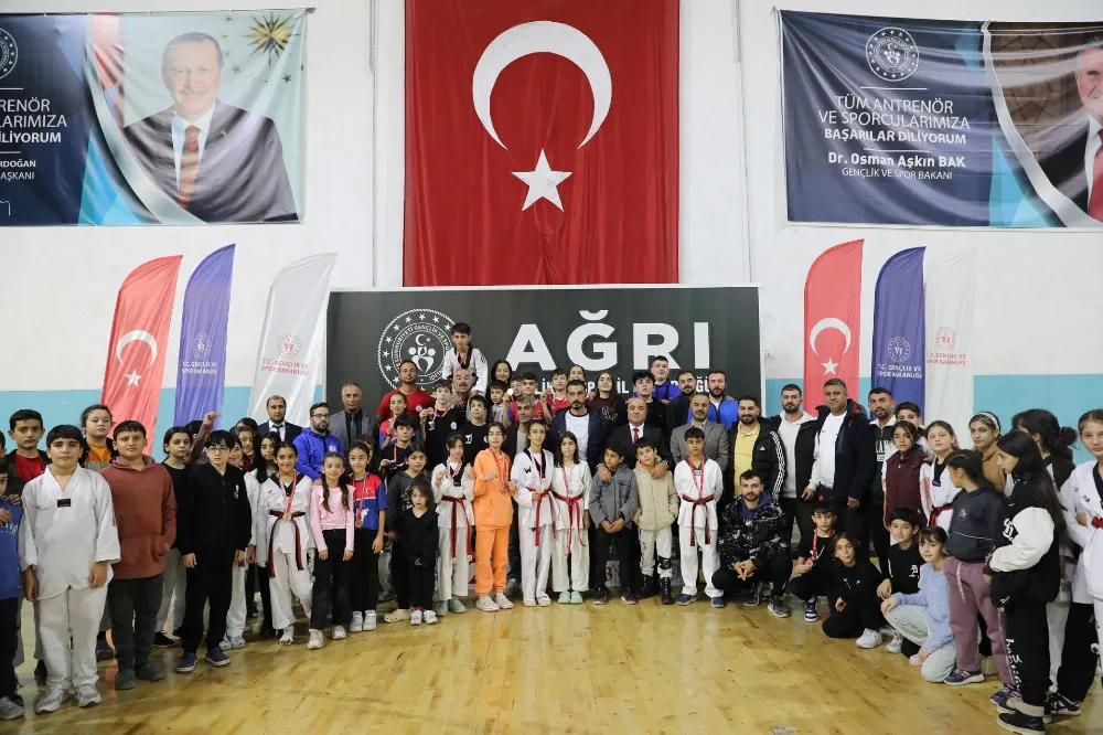 Ağrı, Taekwondo Dostluk Müsabakalarına Ev Sahipliği Yapıyor
