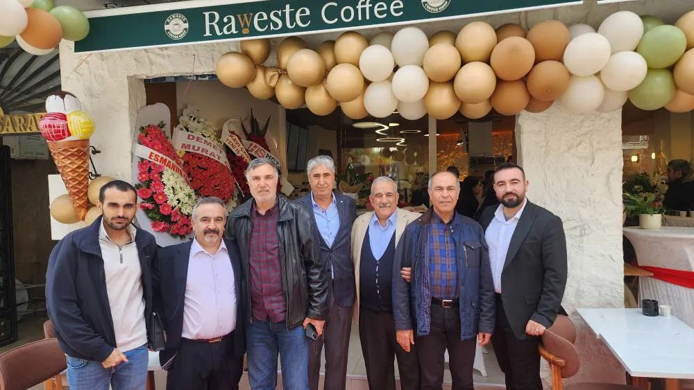 RAWESTE COFFEE AÇILIŞ YAPTI 
