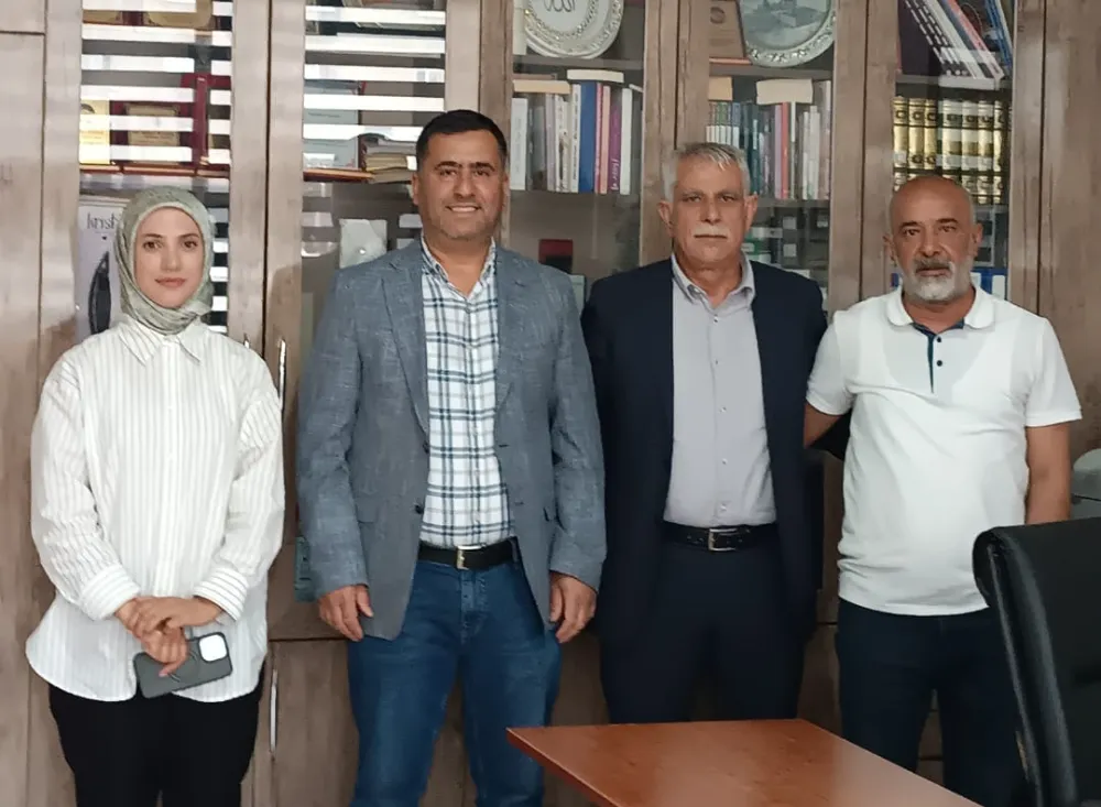 BAŞKAN ASLAN’DAN GAZETEMİZE ZİYARET
