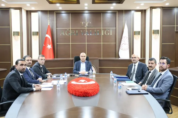 Ağrı Valisi Koç Başkanlığında Haftalık Çalışma Grubu Toplantısı yapıldı