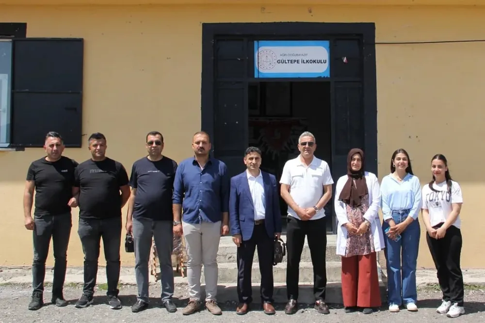 Doğubayazıt Denetimli Serbestlik Müdürlüğü ile Milli Eğitim iş birliği ile Gültepe İlkokulu