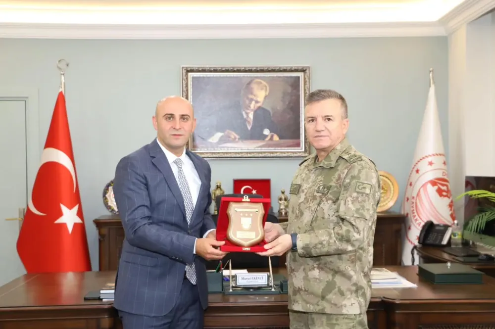 Erzurum 9. Kolordu Komutanı Tümgeneral Tuncay Altuğ Kaymakam Ekinci