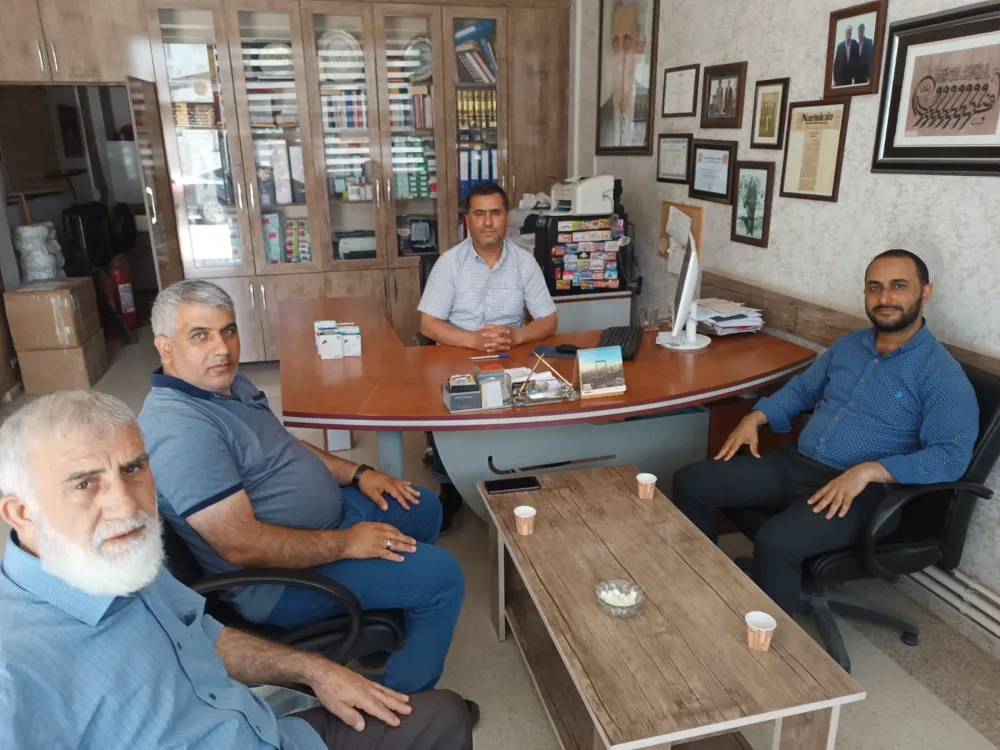 DOSTLARDAN GAZETEMİZE ZİYARET