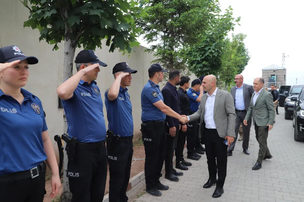 Kaymakam Murat Ekinci, Kurban Bayramı nedeniyle bir dizi ziyarette bulundu