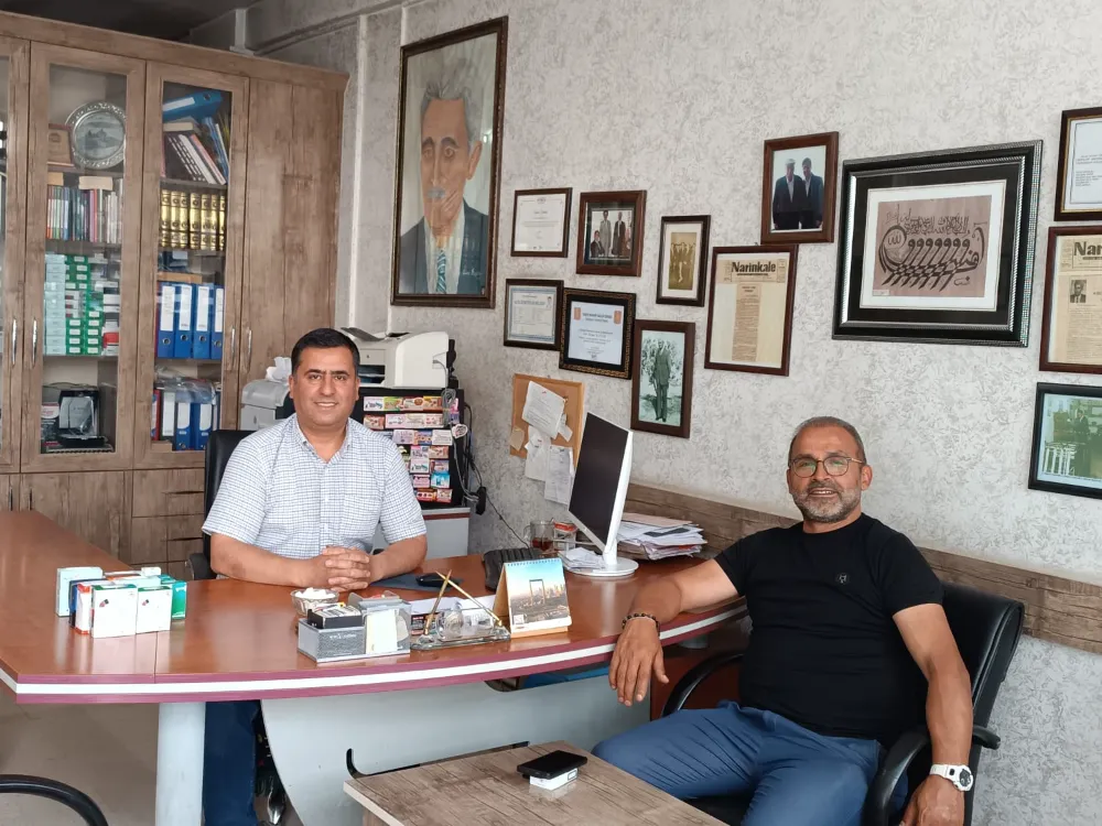 DAVUT UÇAR’DAN GAZETEMİZE ZİYARET