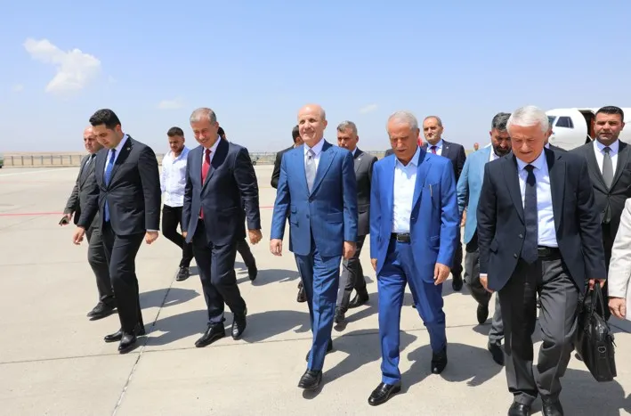 YÖK BAŞKANI ÖZVAR VE İŞ İNSANI ÇEÇEN’İN AĞRI ZİYARETİ