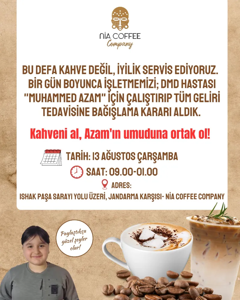 NİA COFFEE’DEN ANLAMLI KARAR