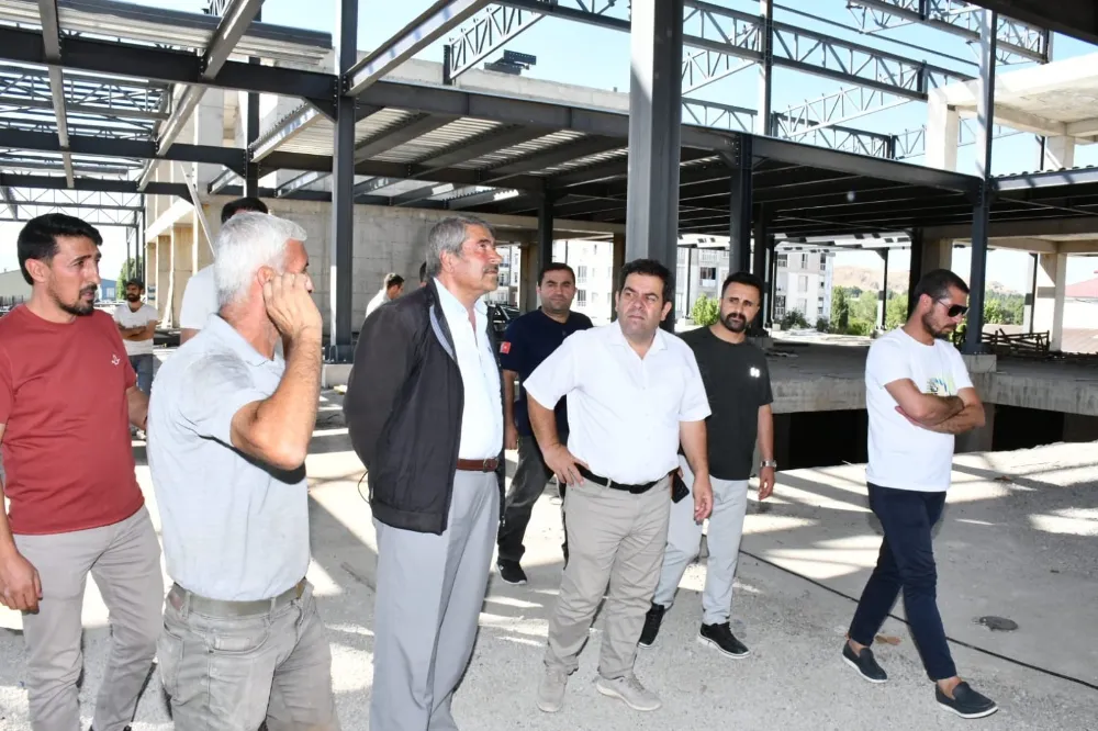 Patnos Life AVM’de Çalışmalar Hızlandı