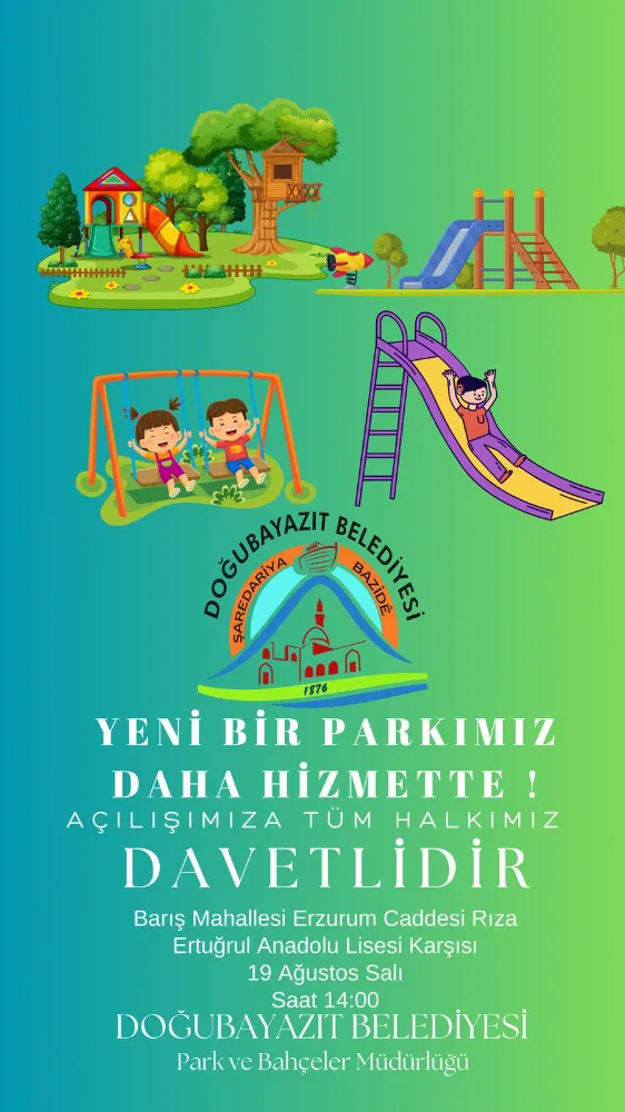 Barış Mahallesi çocuk parkı açılış töreni yapılacak