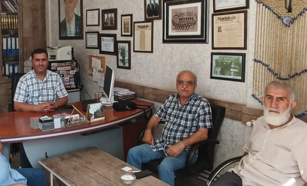 USTALARIN USTASI ASIM ZEREN GAZETEMİZİ ZİYARET ETTİ