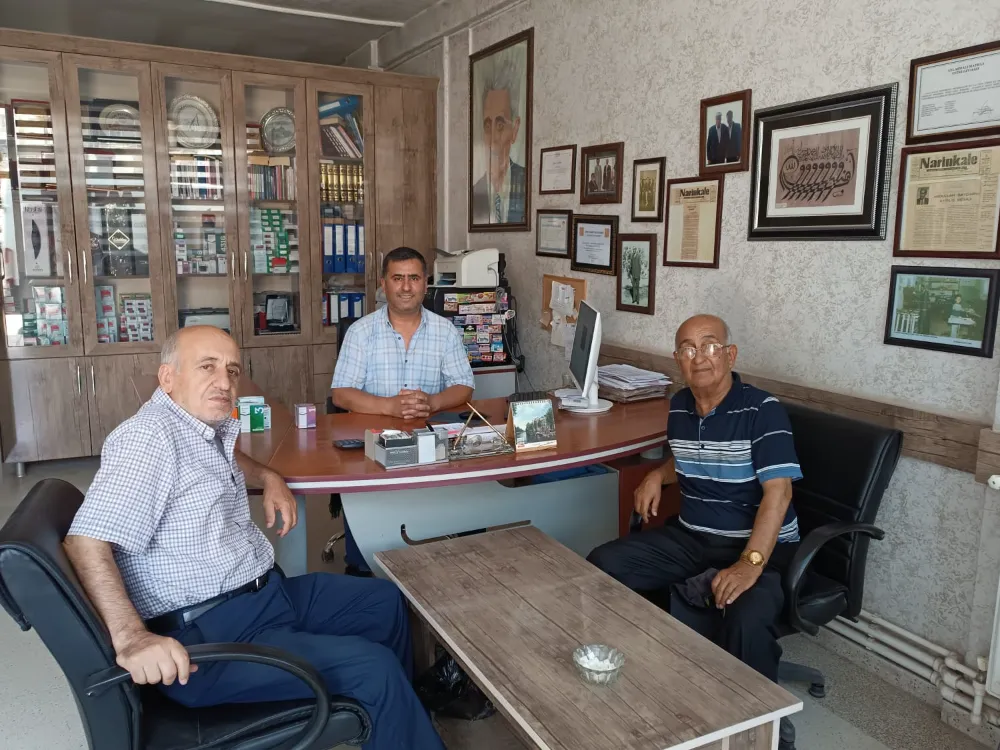 KEMALETTİN AYDIN’DAN GAZETEMİZE ZİYARET