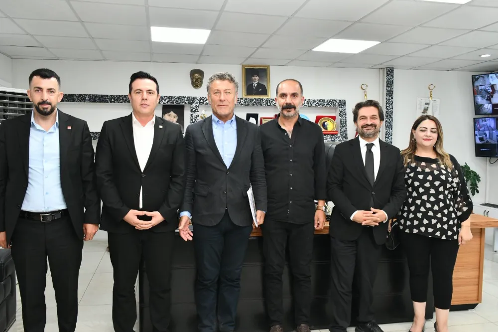 Cumhuriyet Halk Partisi (CHP) heyeti, Doğubayazıt Belediye Başkanı Alkan