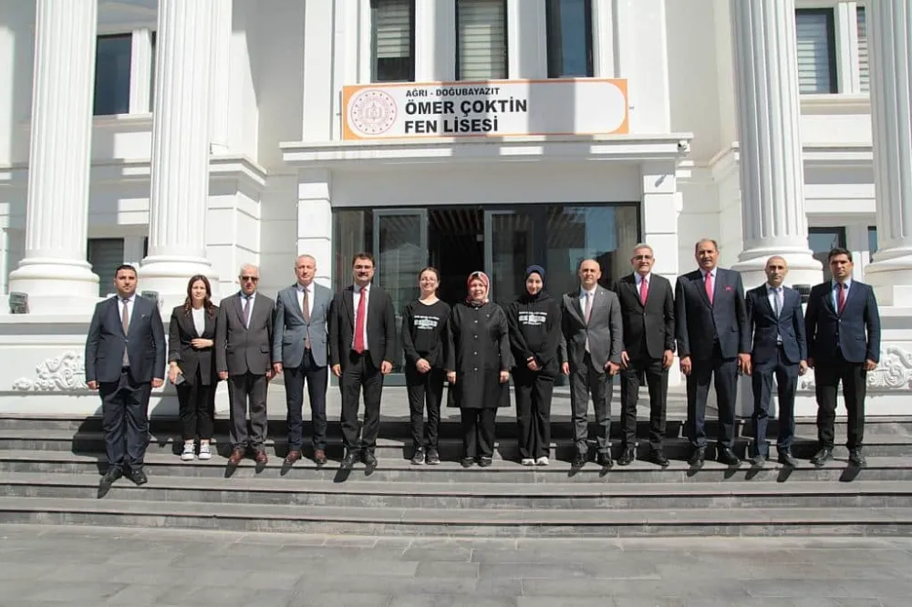 Milli Eğitim Bakan Yardımcısı Celile Eren ÖKTEN Ömer Çoktin Fen Lisesini ziyaret etti