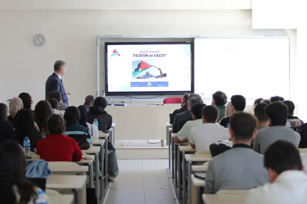 İlk Ders “Filistin ve Gazze”