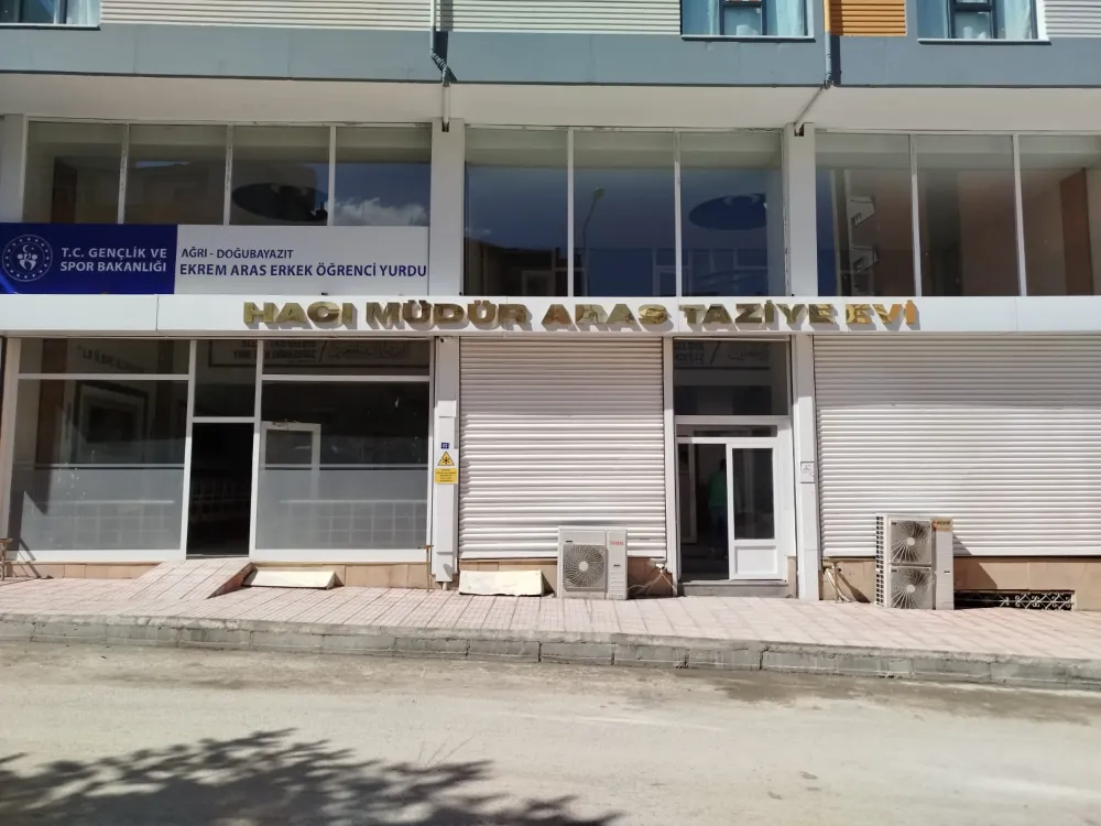 DOĞUBAYAZIT HACI MÜDÜR ARAS TAZİYE EVİ YENİDEN HİZMETE AÇILDI