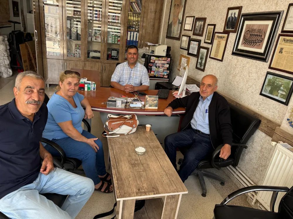 Vedat Özkan Gazetemizi ziyaret etti