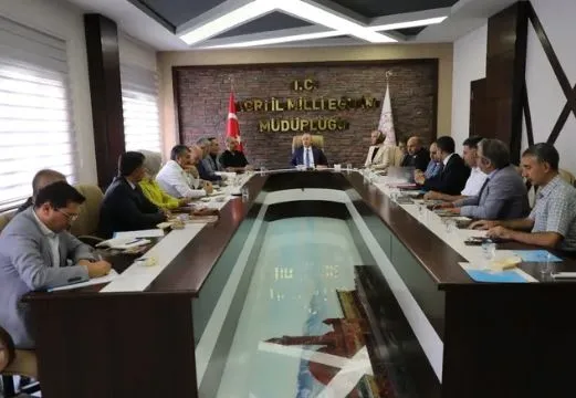 İLÇE MİLLİ EĞİTİM MÜDÜRLERİ TOPLANTISI YAPILDI