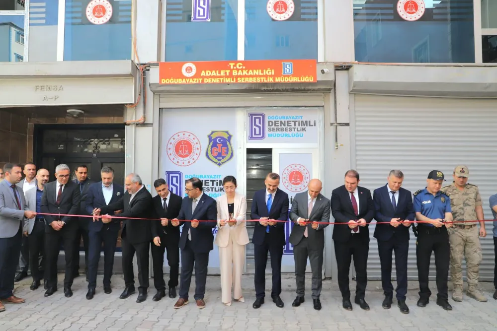 Doğubayazıt Denetimli Serbestlik Müdürlüğünün yeni hizmet binası açılıldı