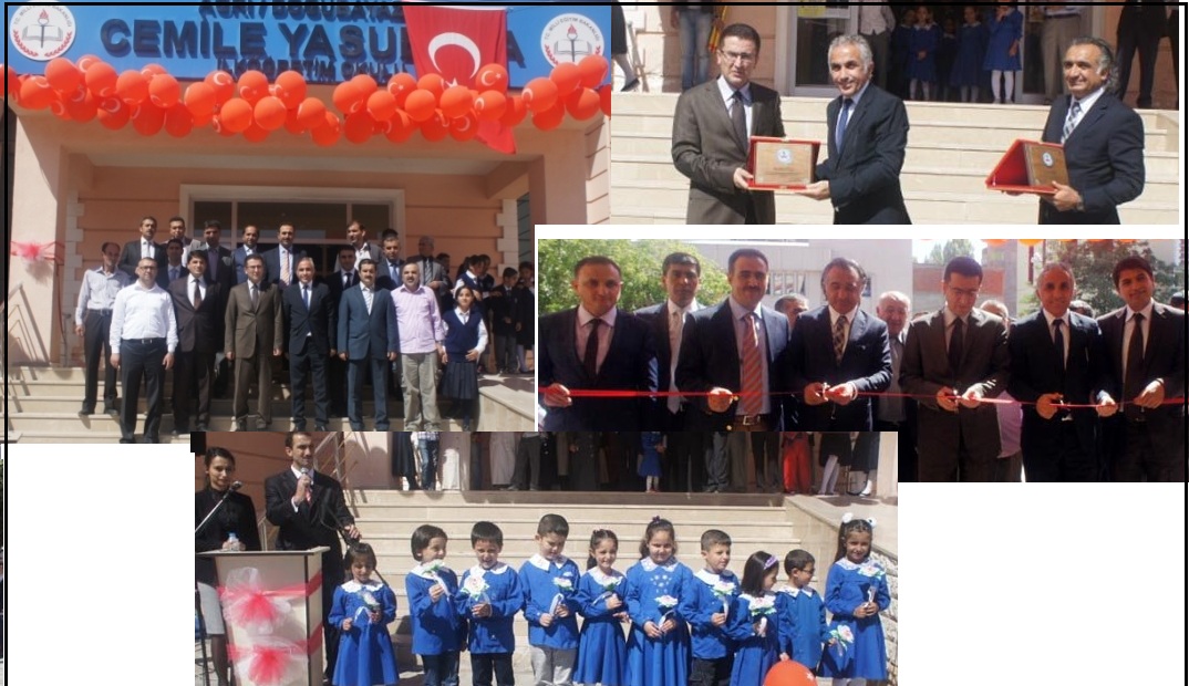 İbrahim Yasubuğa`nın Doğubayazıt`ta yaptırdığı okul açıldı 