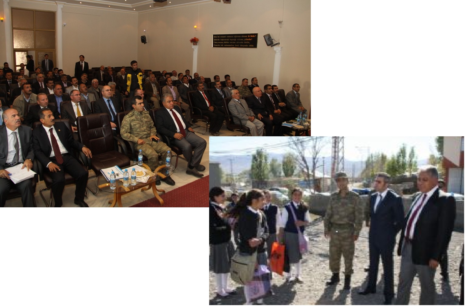 Ağrı Valisi Tekinarslan, Taşlıçay ve Eleşkirt`i ziyaret etti 
