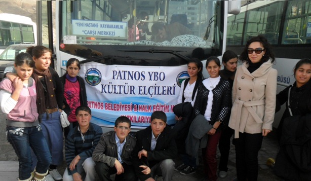 Patnos YİBO Kültür Elçileri Doğubayazıt`ı gezdi