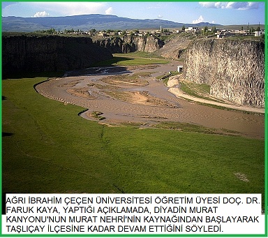 Diyadin Murat Kanyonu Keşfedilmeyi Bekliyor.. -Cemil KARİP