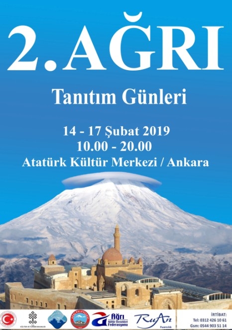 14-17 Şubat tarihleri arasında Ankara?da 2. Ağrı Tanıtım Günleri etkinliği